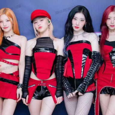 K-POP 힙합 공연 의상, 코스튬, 한국 걸 그룹 무대, 노래 의상