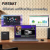 Firebat AT15 노트북 Intel N150 N100 CPU 15.6 인치 16GB RAM SSD 512GB 1TB 경량 비즈니스 컴퓨터 노트북 BT4.2 WiFi5