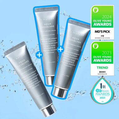 S.NATURE Aqua Squalane Moisturizing Cream 60ml Triple Pack